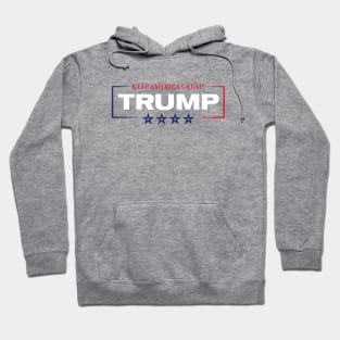 Trump 2020 Keep America Great! Red White Blue Hoodie